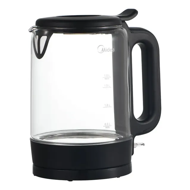Chaleira Elétrica De Vidro 1,8l Top Fill Midea Cor Transparente 220v