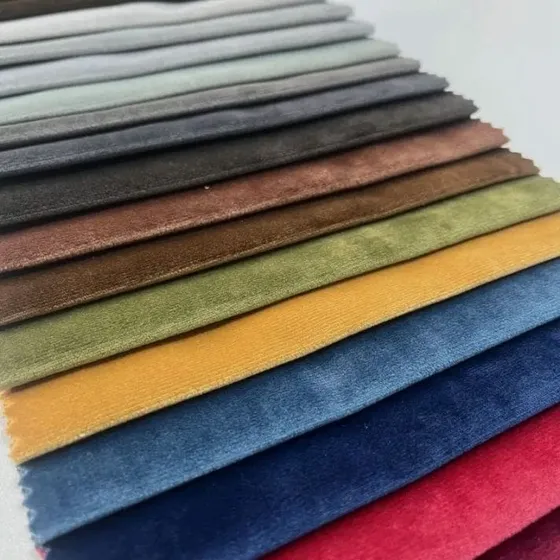 Tela Para Tapizar Muebles Ref: Terciopelo Unicolor Elegance