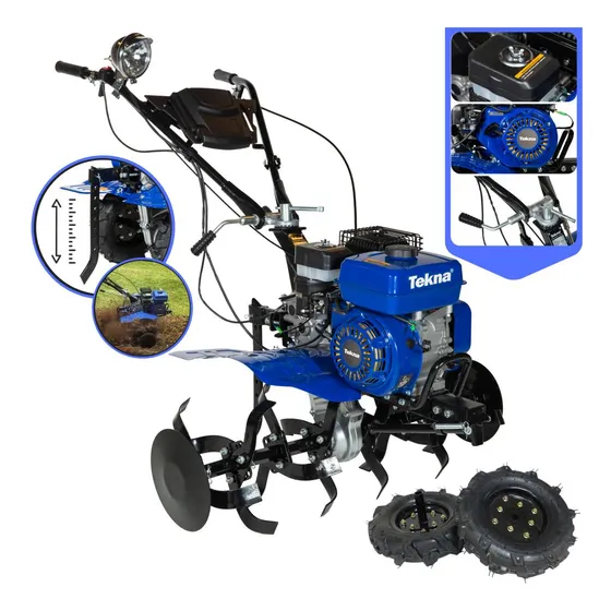 Tobata À Gasolina Tk90r Completo C/ 24 Lâminas Cultivadoras