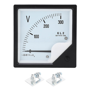 Indicador De Panel De Voltaje Analógico De 0 A 300 V Con Pun Indicador De Panel De Voltaje Analógico De 0 A 300 V Con Pun
