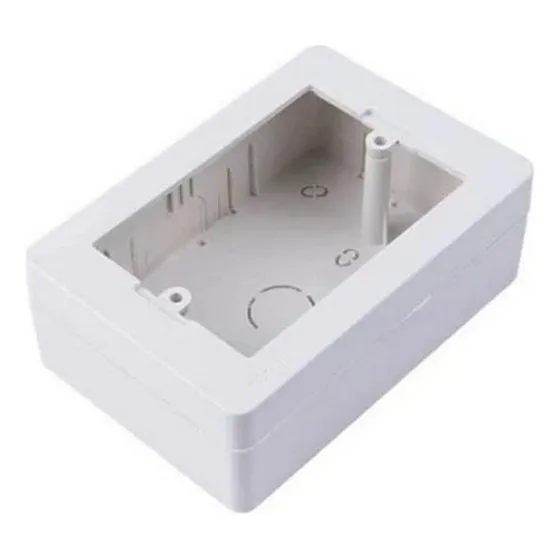 Caja Chuqui Pvc  Stanford Sec Sobrepuesta 6 Unidades