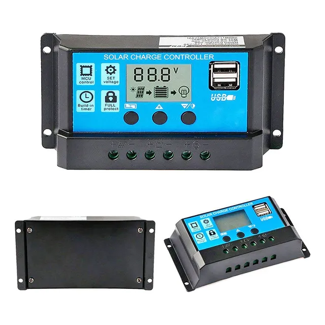 Controlador De Paneles Solares Pwm 12v/24v 60a