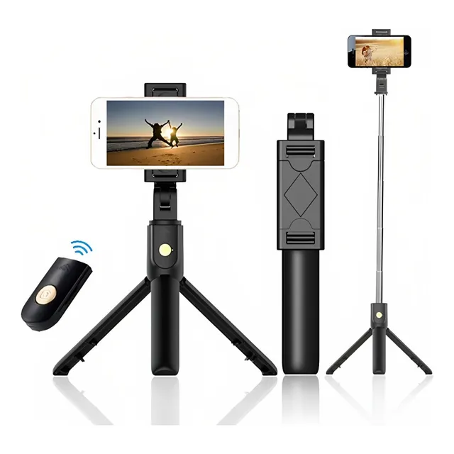 Tripode Y Soporte Para Celular 3 En 1 Con Control K07