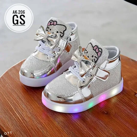 Zapatos  Botas Deportivos Para Niñas  Luces