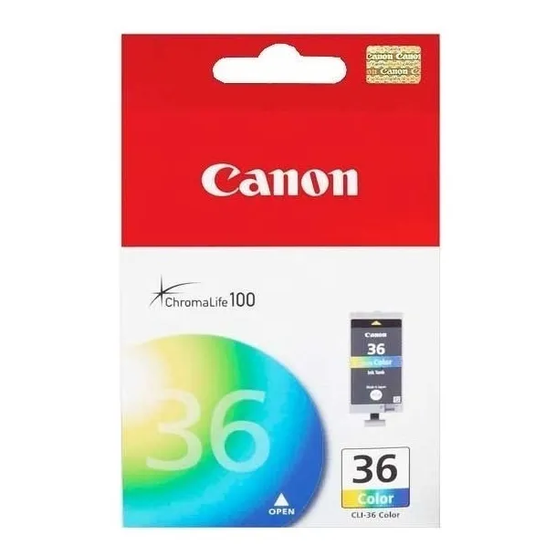 Cartucho De Tinta Canon Cli-36 Clr Colores