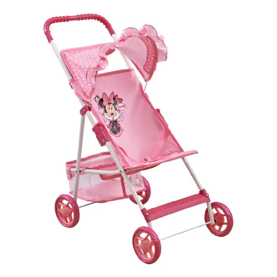 Juguete Cochecito Bebe Muñeca Minnie Mouse Disney 7405e 