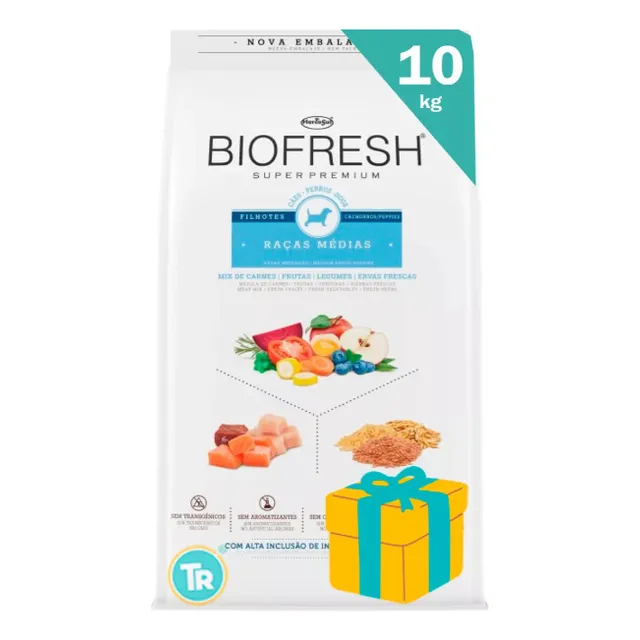 Ración Biofresh Perro Cachorro Med + Obsequio Y E.gratis