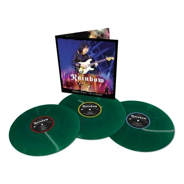 Vinilo Rainbow Memories In Rock Live In Germany 3 Lp.