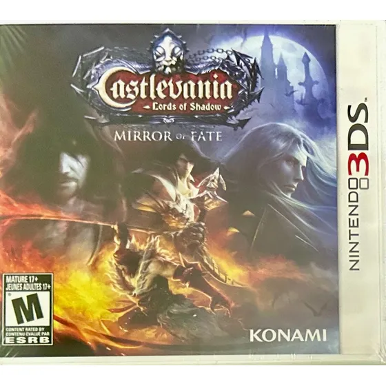 Game 3ds Castlevania Lords Of Shadow Mirror Of Fate Lacrado
