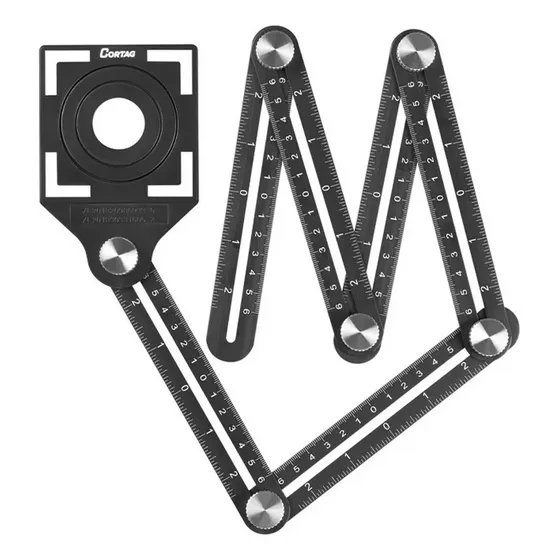 Gabarito Angular Multifuncao Metalico Cortag 61879