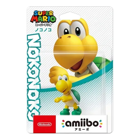 Figura Interactiva Para Videojuegos Koopa Troopa De Nintendo Amiibo Franquicia Super Mario Bros.