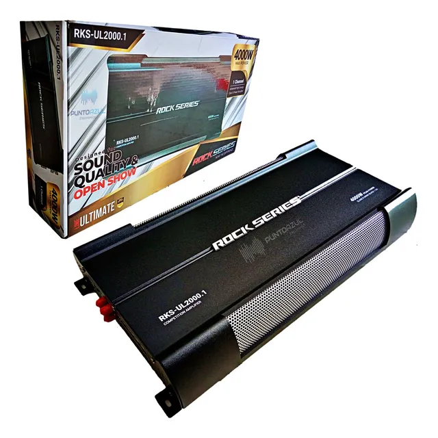 Amplificador Clase D 4000w Rock Series Rks-ul2000.1 Ultimate