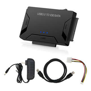 Adaptador De Disco Duro Usb 3.0 A Ide Sata, Lector De Disco Adaptador De Disco Duro Usb 3.0 A Ide Sata, Lector De Disco