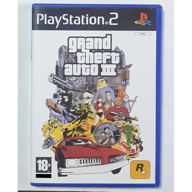 Grand Theft Auto 3 Gta Iii Ps2 Original Completo Español Pal