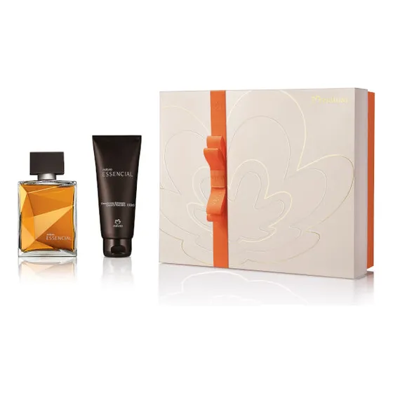 Essencial Clásico Masculino + Caja De Regalo Con Lazo