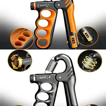 2 Hand Grip Fortalecedor De Punho Mãos E Antebraço 5 A 100kg Aleatória