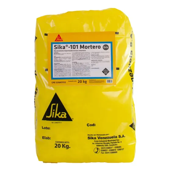 Sika 101 Mortero Gris 20kg