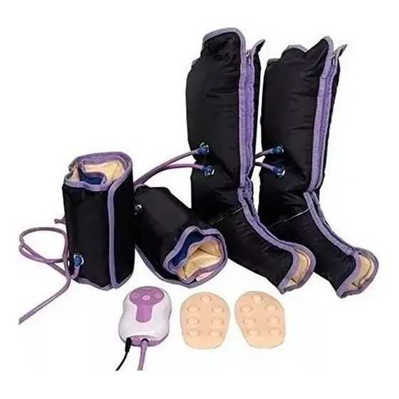 Botas De Compresión Eléctrica Masajeador 9 Modos Masaje Profundo Mejora Circulación Y Reduce Celulitis Gadnic Aircom06