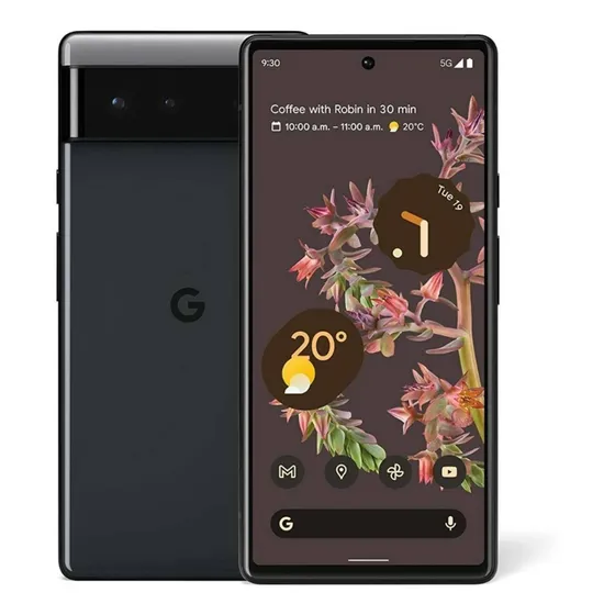 Google Pixel 6 128 GB stormy black 8 GB RAM - Excelente (Reacondicionado)