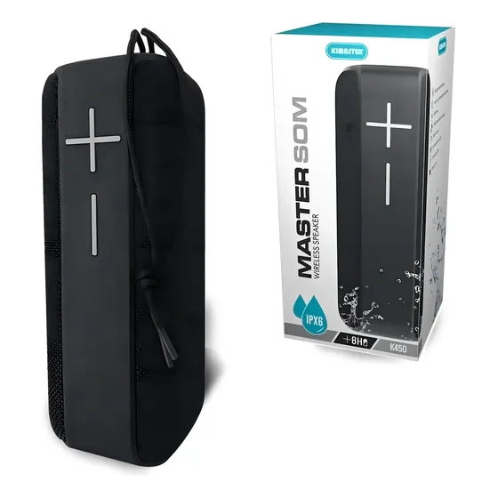 Caixa De Som Bluetooth Portátil 10w Kimaster K450