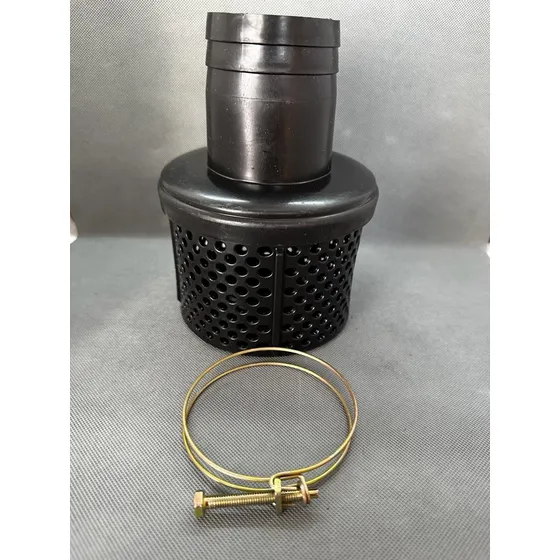 Filtro De Succion Plastico 2 Pulgadas Motobomba + Abrazadera