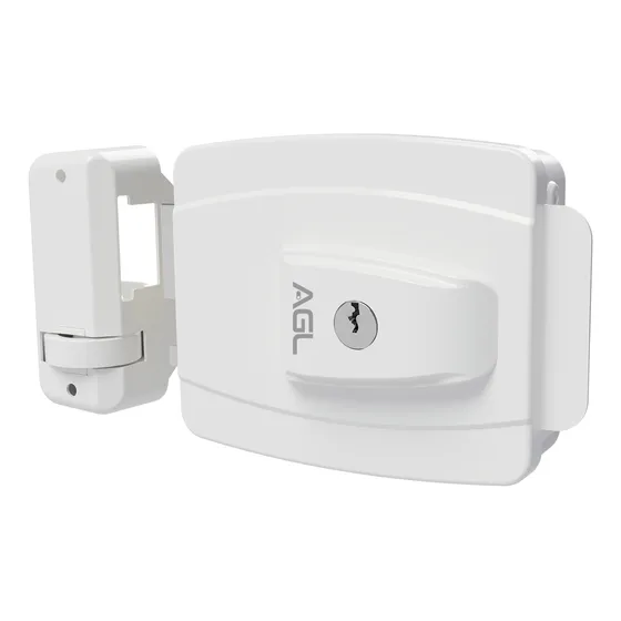 Fechadura Al100 42mm Interna Furação Conv 110v Branca 
