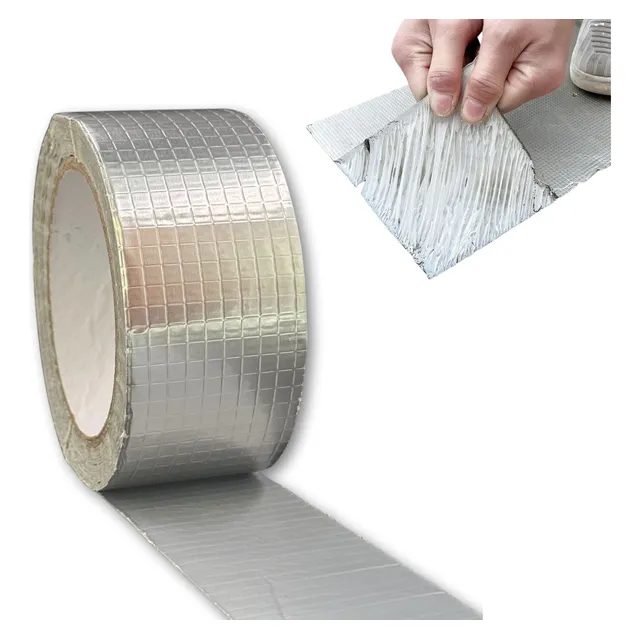 Cinta Adhesiva Tapa Reparar Gotera Impermeabilizante 5cm 10m