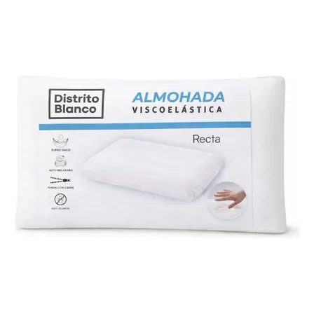 Almohada Viscoelastica Cervical Inteligente Confort Funda