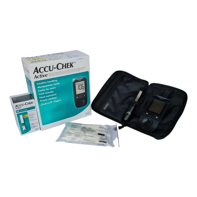 Glucómetro Accu-Chek Active negro