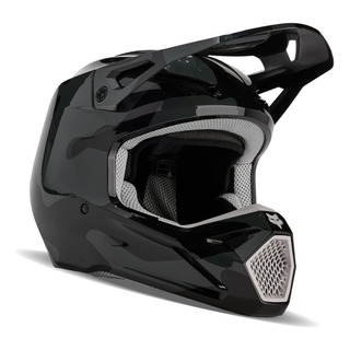 Casco De Motocross Fox Racing V1 Bnkr Black Camo X-large Casco De Motocross Fox Racing V1 Bnkr Black Camo X-large