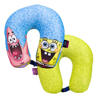 Almofada Pescoço Bob Esponja Spongebob Oficial Nickelodeon Almofada Pescoço Bob Esponja Spongebob Oficial Nickelodeon