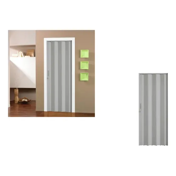 Porta Sanfonada Bcf Cinza 0,84cm X 210cm