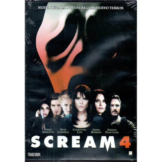 Scream 4 - Dvd Nuevo Original Cerrado - Mcbmi