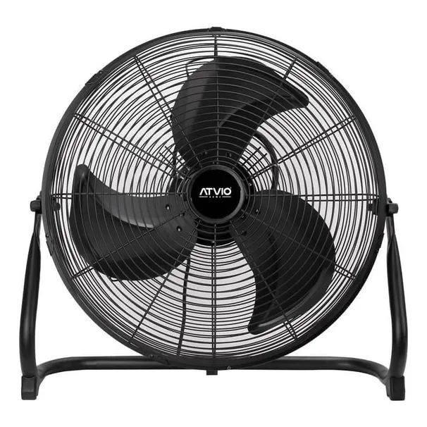 Ventilador De Piso Atvio Metal 18 Pulgadas Alta Velocidad