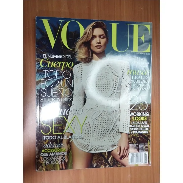Revista Vogue Latinoamérica Hana Jirickova Abril 2013 Moda