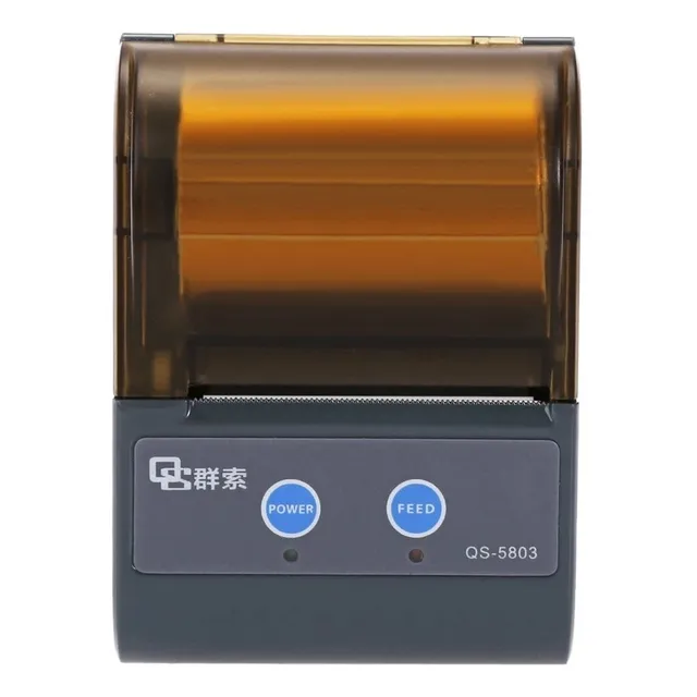 Qs 5803 Impresora Térmica De Recibos Pos Portátil Bluetooth 