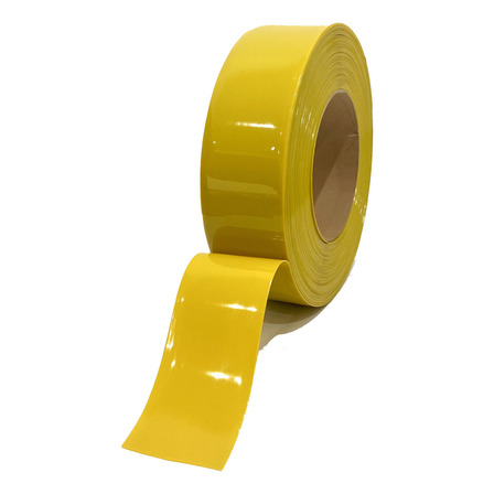 Cinta Banda Pvc Cortina Sanitaria 100x1.5mm Rollo 50 Metros Amarillo Opaco Cinta Banda Pvc Cortina Sanitaria 100x1.5mm Rollo 50 Metros Amarillo Opaco