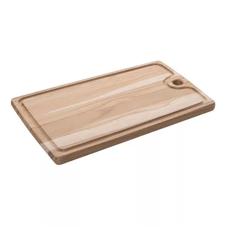 Tabla Para Asados Rectangular Tramontina Madera Teca 40x28 Color Marrón