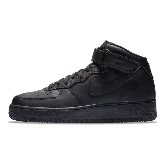Zapatilla Nike Air Force One Af1 Negras Nueva Original 