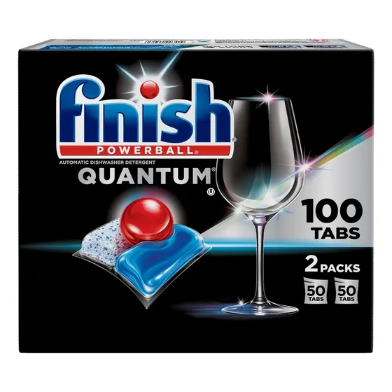 Finish Powerball Quantum 100 Pastillas Detergente Lavavajill