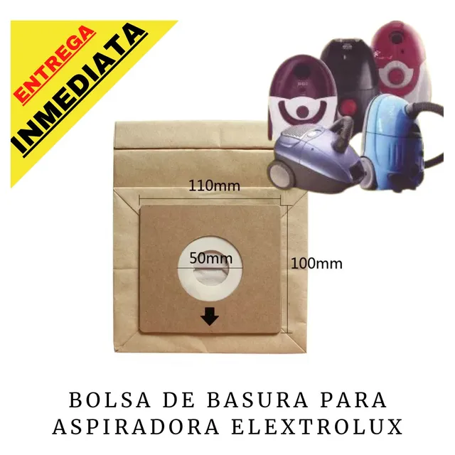 Bolsa De Aspiradora Papel Electrolux Sonic