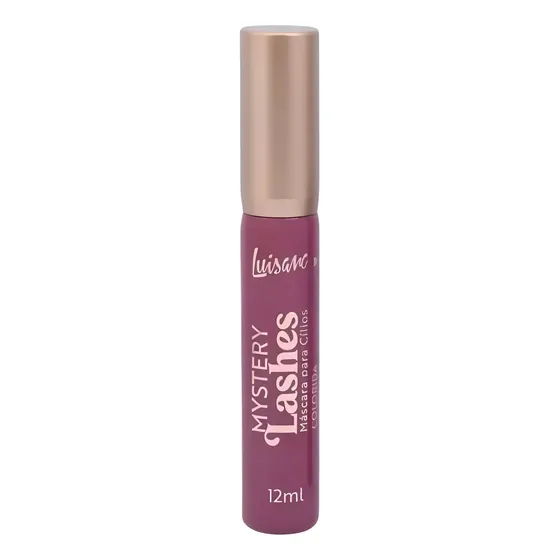 Máscara De Cílios Alongadora Volume Bordô Mystery Lashes Luisance - L3288