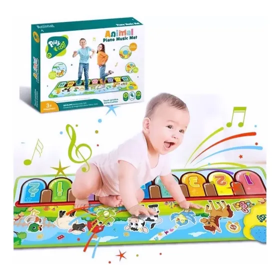 Alfombra Musical Para Bebes, Tapete De Piano Musical