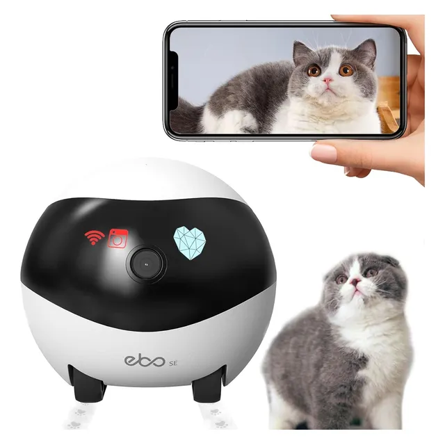 Cámara De Seguridad Para El Hogar Enabot Ebo Se Smart Moving