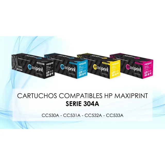 Toner Hp Cc530a Cc531a Cc532a Cc533a 304a 2025 2020 2320