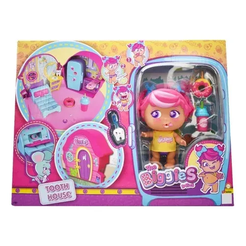 The Bellies Biggies Toot House Muñeca Famosa Casita Raton