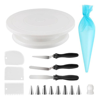 Juego De 17 Piezas Para Tornear Tartas, Herramientas Para Ho Juego De 17 Piezas Para Tornear Tartas, Herramientas Para Ho