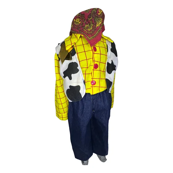 Disfraces Vaquero - Traje De Woody - Disfraz De Vaquerito To Gudi 8 Años