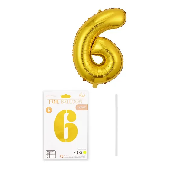 Globos Número Gigante 82cm 32ln Cumpleaños Decoracion Fiesta