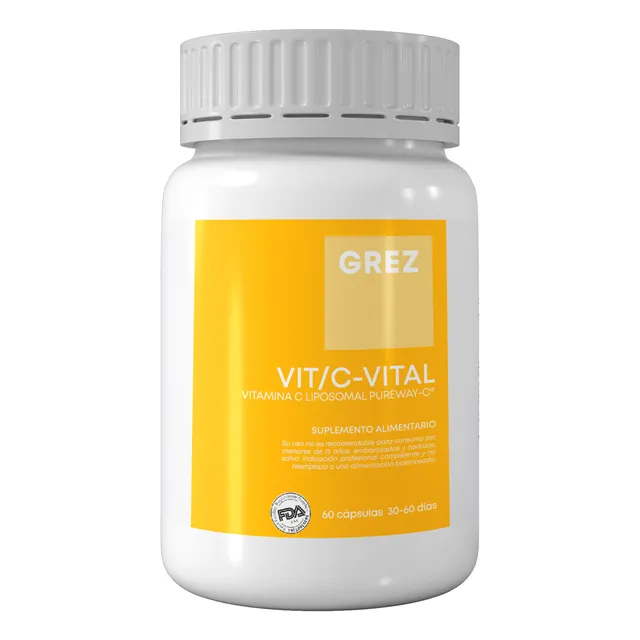 Vit/c-vital - Vitamina C Liposomal 380mg / 60 Cápsulas